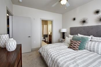 Bedroom with closet